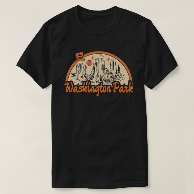 Washington Park, Arizona T-shirt (Design framsida)