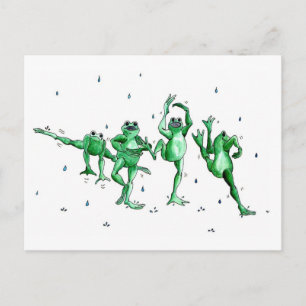 Washington Rain Dance Vykort