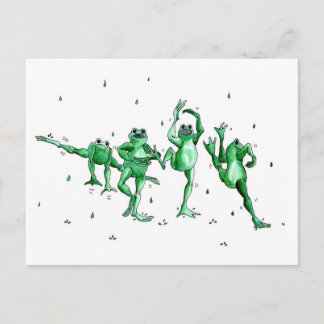 Washington Rain Dance Vykort