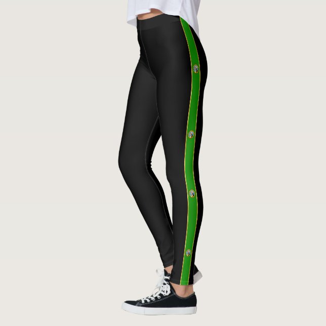 Washington rand flagga leggings (Vänster)