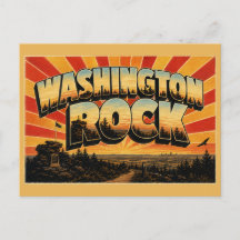 Washington Rock New Jersey Scenisk utsikt över sko