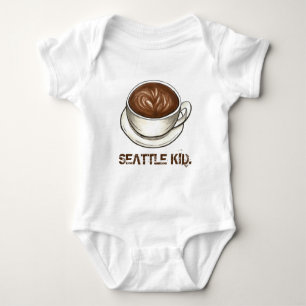 Washington SEATTLE KID Coffee Kopp Latte Tee