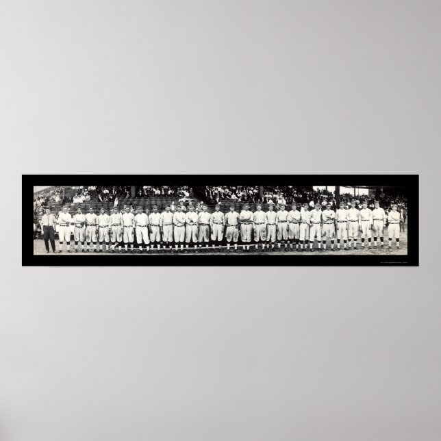 Washington Senators Photo 1913 Poster (Framsidan)