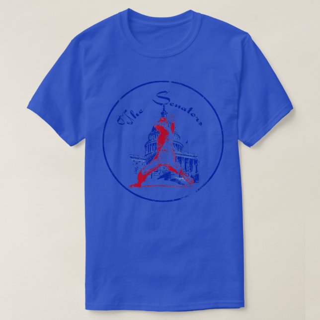 Washington Senators T Shirt (Design framsida)