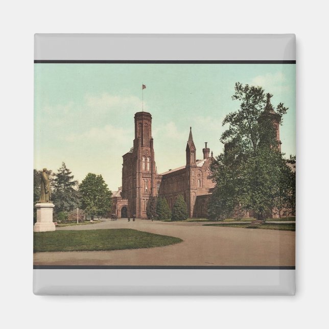 Washington. Smithsonic Institution Classic Photoc Magnet (Framsidan)