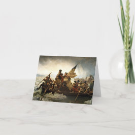 Washington som korsar Delaware - 1851 Kort