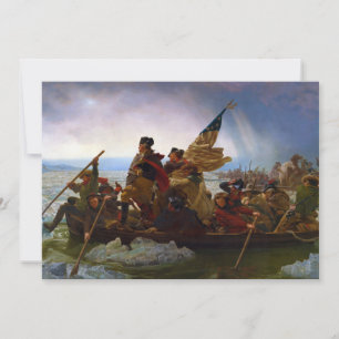 Washington som korsar Delaware av Emanuel Leutze