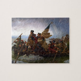 Washington som korsar Delaware av Emanuel Leutze Pussel