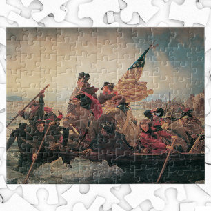 Washington som korsar Delaware av Emanuel Leutze Pussel