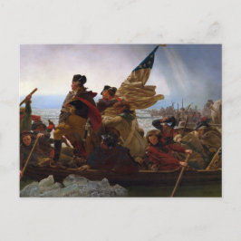 Washington som korsar Delaware av Emanuel Leutze Vykort