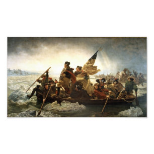Washington som korsar Delaware Fototryck