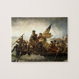 Washington som korsar Delaware - Leutzen (1851) Pussel