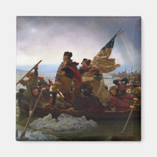 Washington som korsar Delaware Magnet