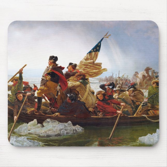 Washington som korsar Delaware Musmatta (Framsidan)