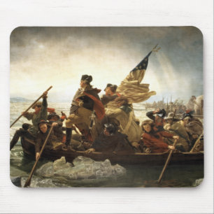 Washington som korsar Delaware Musmatta