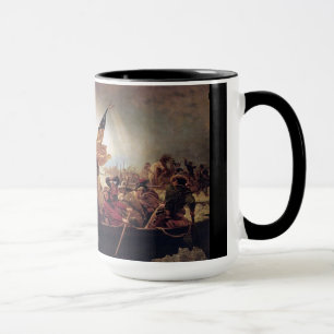 Washington som korsar Delaware River Mug* Mugg