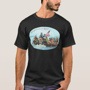 Washington som korsar Delaware Tee
