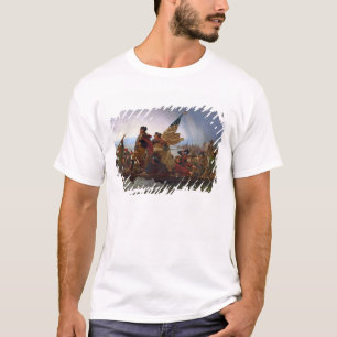 Washington som korsar Delawaret River T-shirt