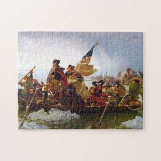 Washington som korsar det Delaware pussel