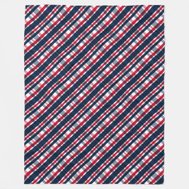 Washington Sportfantast Blue White Red Play Fleecefilt