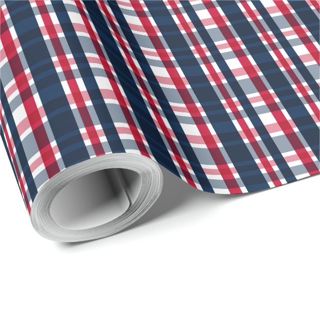 Washington Sportfantast Blue White Red Play Presentpapper (Rulle Hörn)