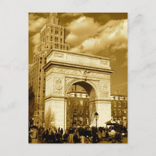 Washington Square Arch Vykort
