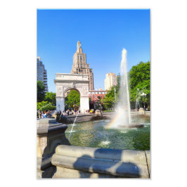 Washington Square Park Affisch New York City Foto
