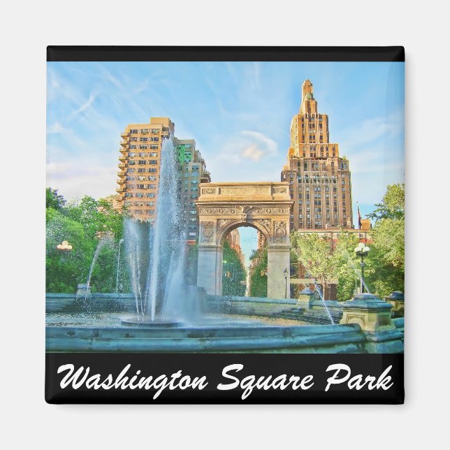 Washington Square Park Magnet (Framsidan)