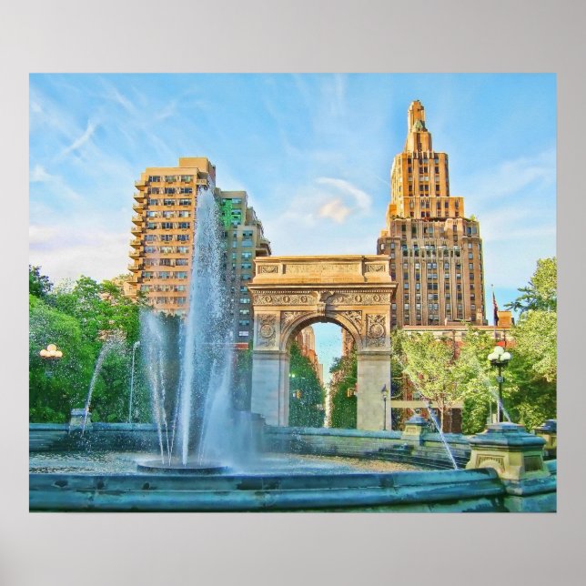 Washington Square Park, NYC Poster (Framsidan)