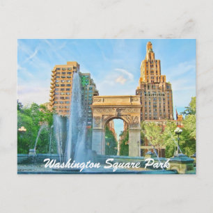 Washington Square Park Vykort