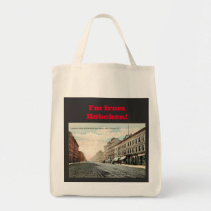 Washington St., Hoboken, New jersey Vintage Tygkasse