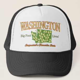 Washington State - Bigfoot Lives! Truckerkeps