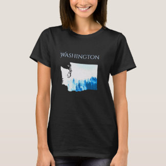 Washington State Dimsig regnskog T Shirt