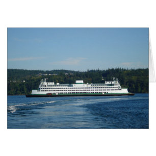 Washington State Ferry Hälsningskort
