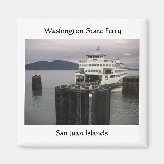 Washington State Ferry Magnet (Framsidan)