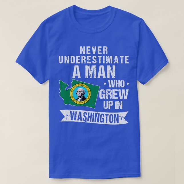 Washington State Home 1 T Shirt (Design framsida)