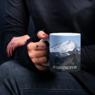Washington State Mount Baker Photo Mugg
