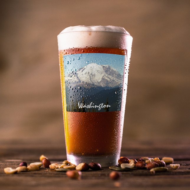 Washington State Mount Rainier Photo Glaskopp (In Situ)