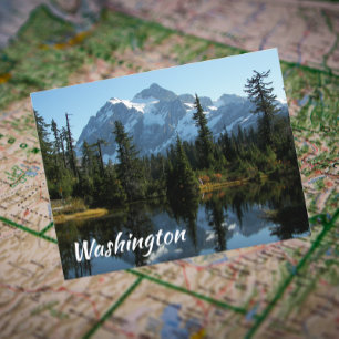 Washington State Mount Shuksan Travel Vykort