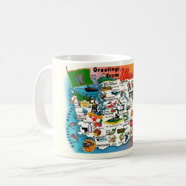 Washington State Mugg (Framsida vänster)