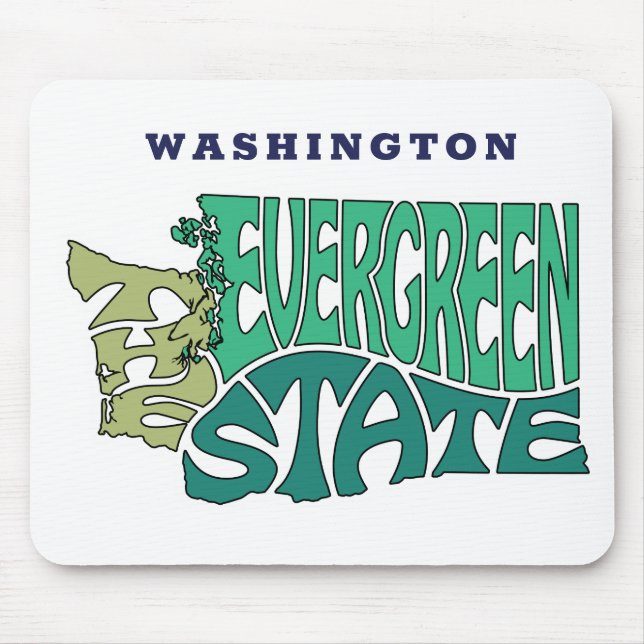Washington State Nickname Ord Art Musmatta (Framsidan)