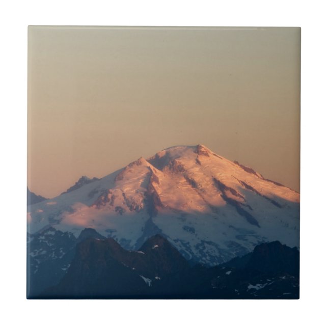 Washington State, North Cascades. Mount Baker Kakelplatta (Framsidan)