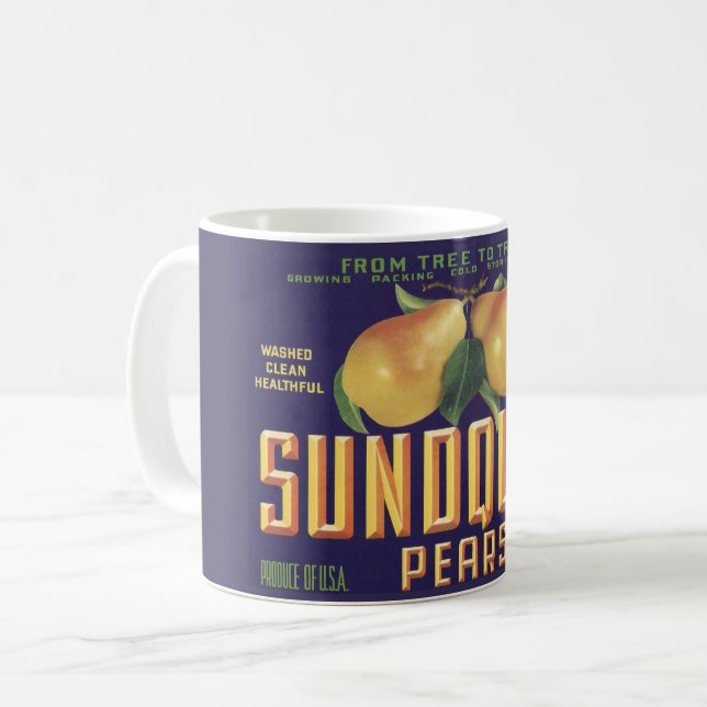 Washington State Päron Mugg (Framsida vänster)