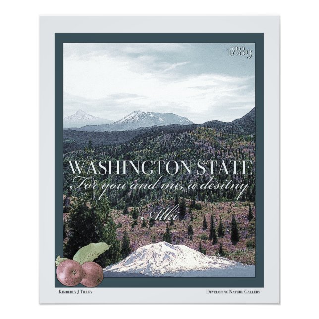 Washington State Poster Art (Framsidan)