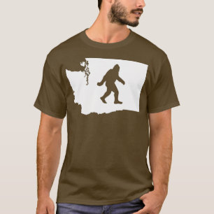Washington State Sasquatch T Shirt