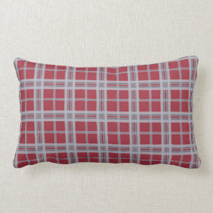 Washington State Universiteten Cougar Tartan Lumbarkudde