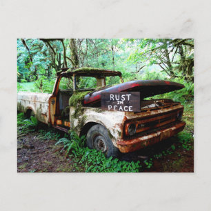 Washington State-vykort: Rust in Peace Vykort