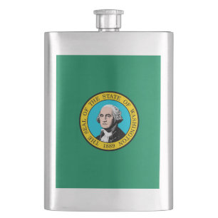 Washington Statlig flagga Design Fickplunta