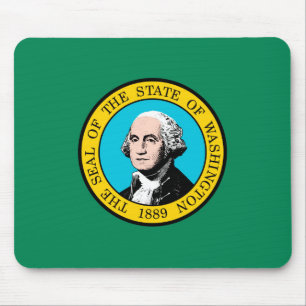 Washington Statlig flagga Design Musmatta