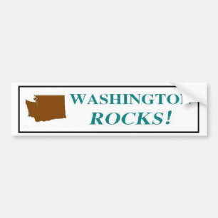Washington stenar! bildekal